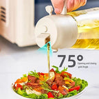 2-in-1 Glass Oil Sprayer & Pouring Dispenser – Leakproof Cooking Bottle for Air Fryer