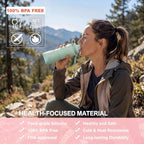 Collapsible Silicone Foldable Sports Water Bottle – 600ml Leakproof Outdoor Travel Bottle