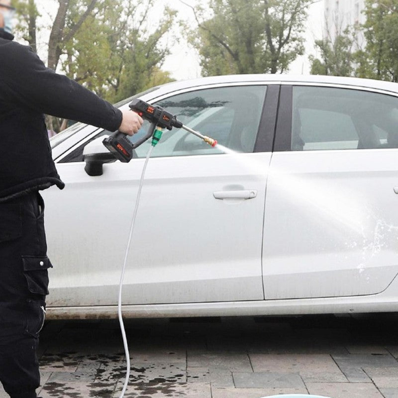 48V Max Cordless High Pressure Water Jet Gun – Portable Wireless Car Wash Foam Sprayer