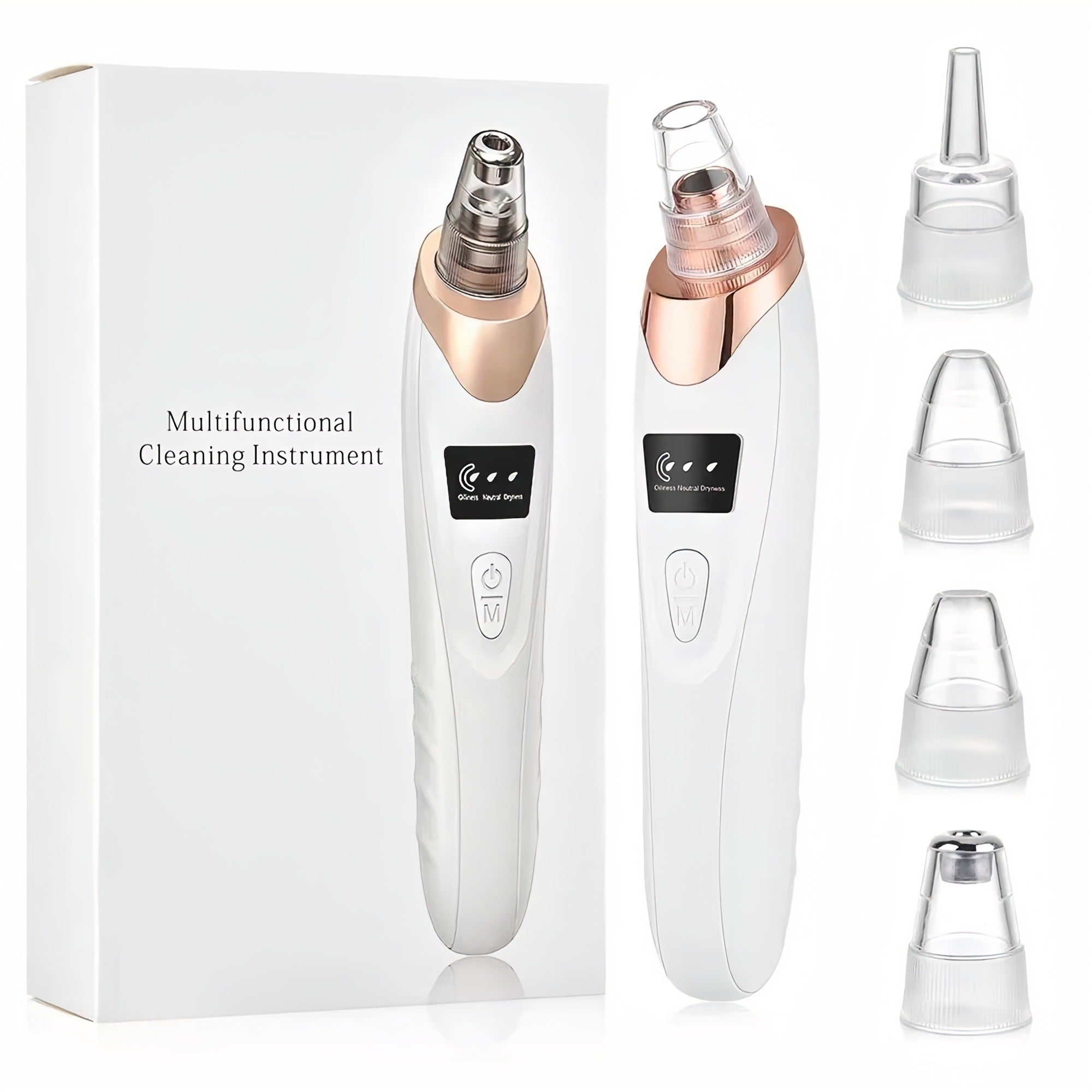 Upgraded Blackhead Remover Vacuum – Facial Pore Cleaner & Whitehead Extractor Tool
