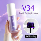 Elimaid V34 Teeth Whitening Serum + Micro-Nano Sensitive Toothbrush Combo Pack