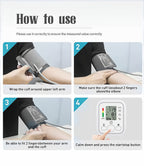 Digital Upper Arm Blood Pressure Monitor – Fully Automatic Smart BP Machine