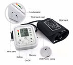 Digital Upper Arm Blood Pressure Monitor – Fully Automatic Smart BP Machine