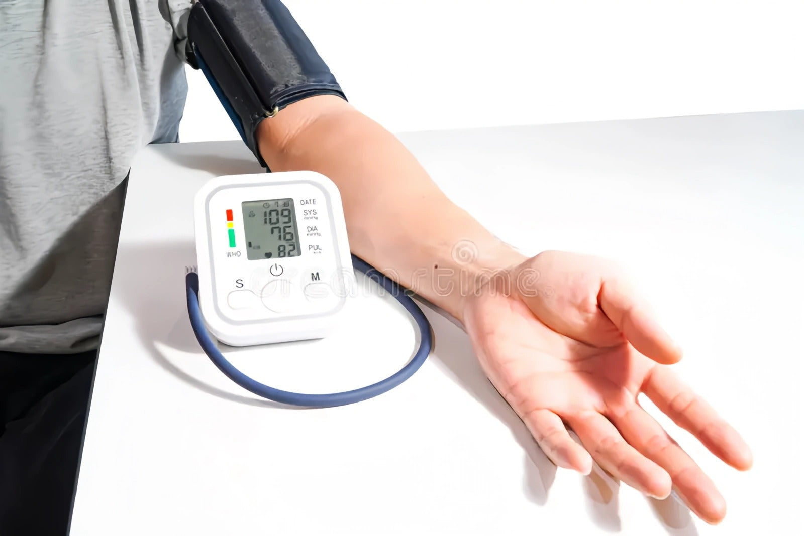 Digital Upper Arm Blood Pressure Monitor – Fully Automatic Smart BP Machine