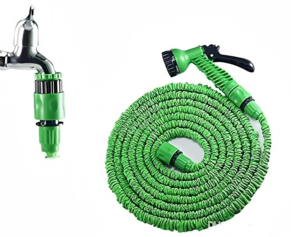 100ft Expandable Garden Magic Hose Pipe – Flexible Water Hose with Multi-Spray Nozzle