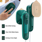 Professional Mini Handheld Steam Iron – Portable Fabric Garment Steamer