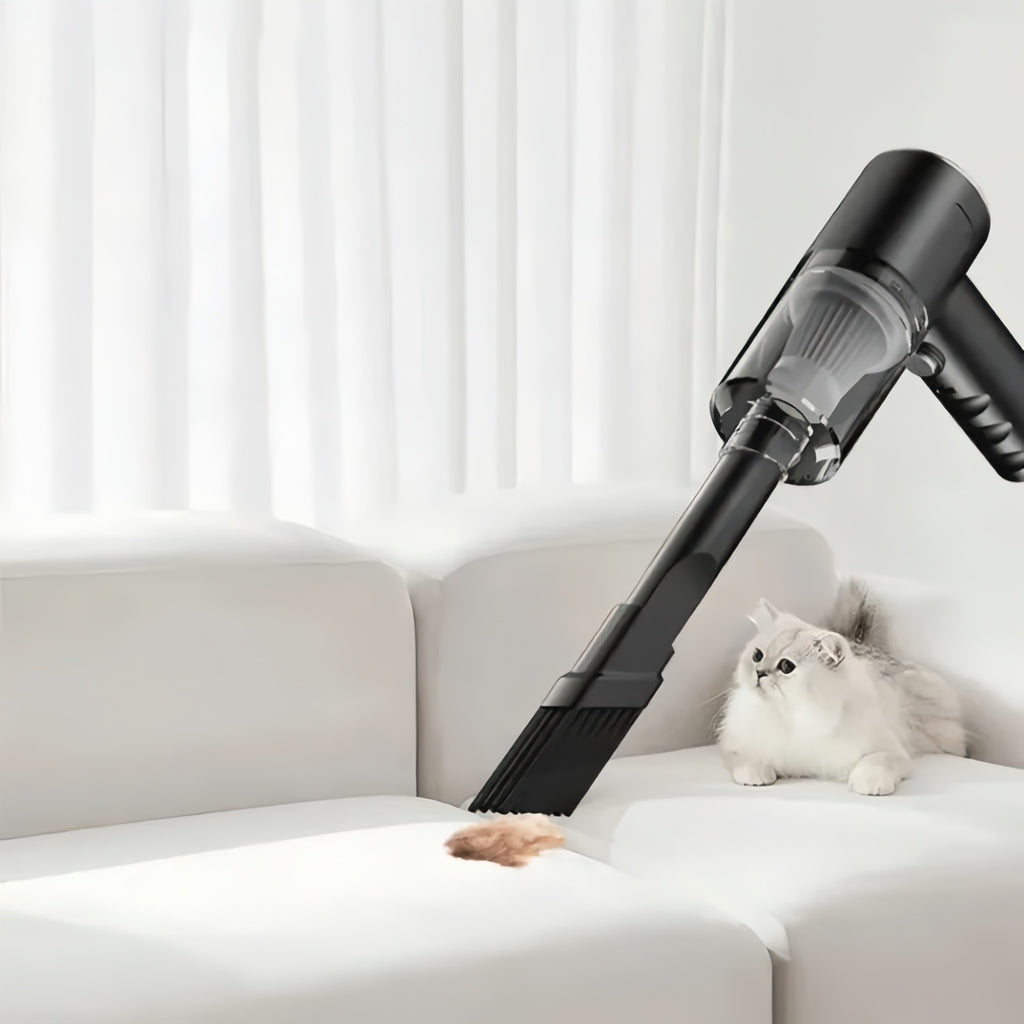 3-in-1 Portable Car Vacuum Cleaner – High Suction Wireless Handheld Cleaner