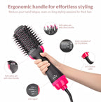 Hot Air Brush Multi-Function Hair Dryer – One Step Professional Salon Styler Comb