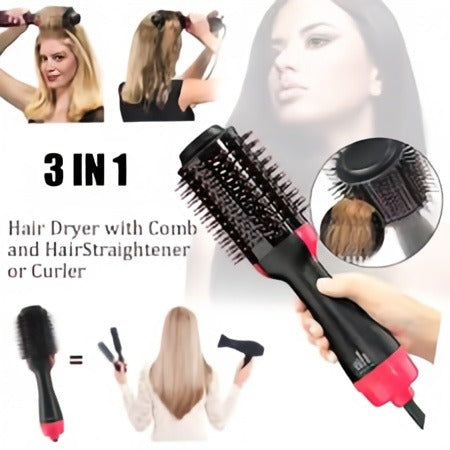 Hot Air Brush Multi-Function Hair Dryer – One Step Professional Salon Styler Comb
