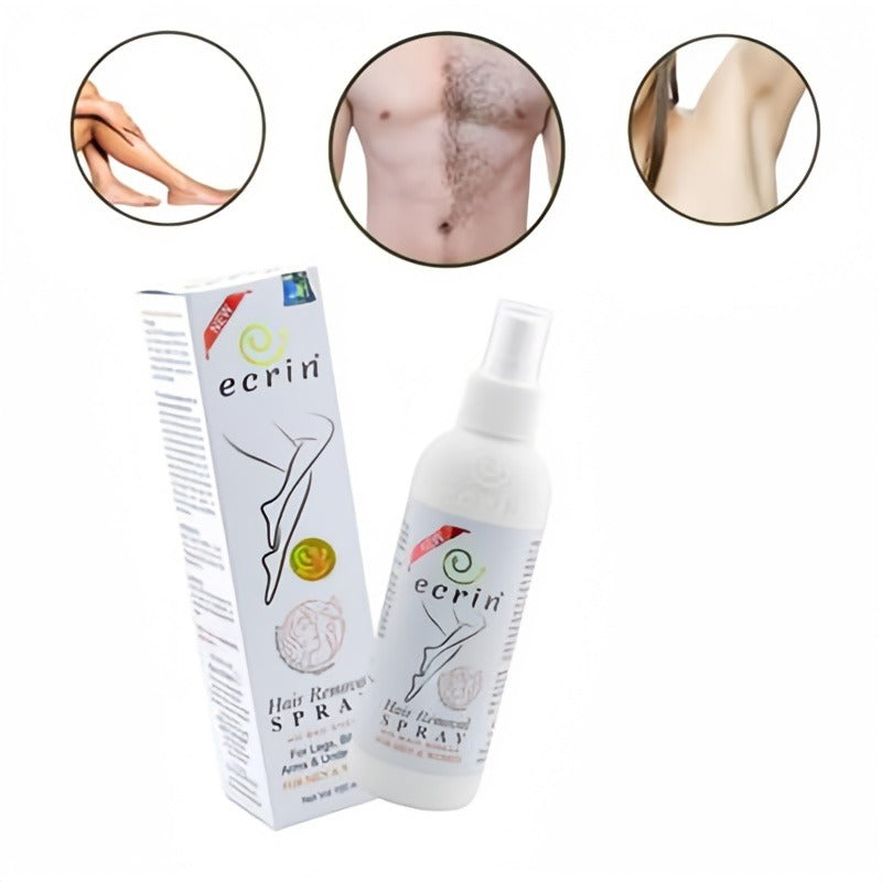 The Original Ecrin Hair Removal Spray – Painless Instant Body Hair Vanisher