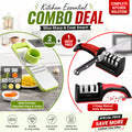 2-in-1 Kitchen Slicer & Heavy Duty Knife Sharpener Combo Deal