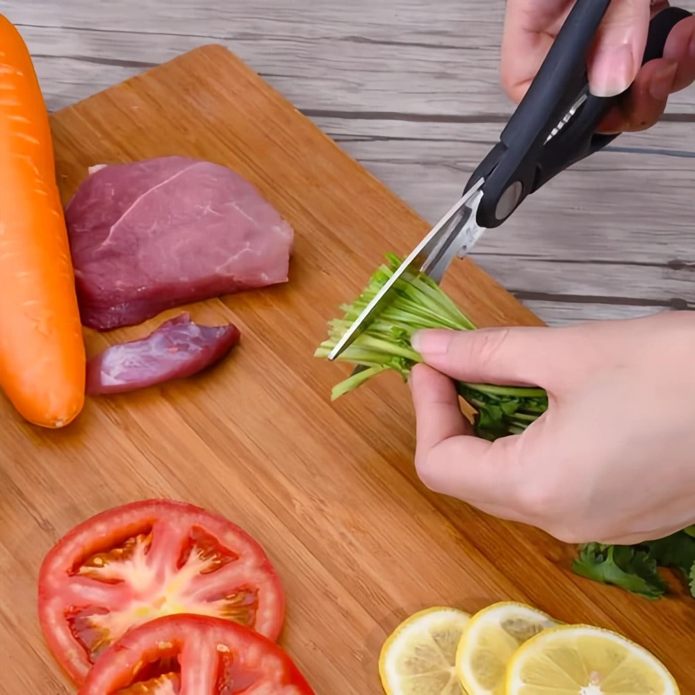 6-Piece Non-Stick Professional Chef Knife Set – Super Sharp High-Carbon Culinary Set