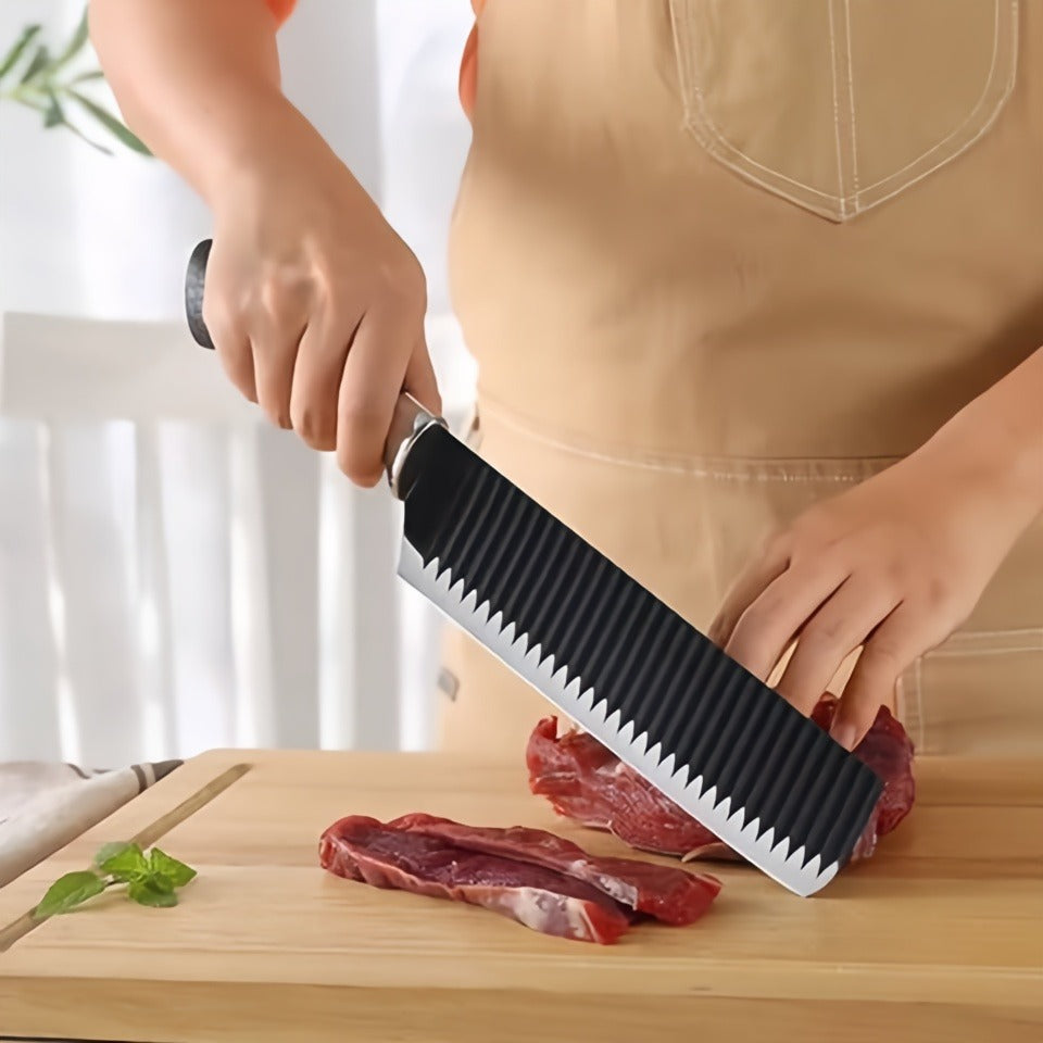 6-Piece Non-Stick Professional Chef Knife Set – Super Sharp High-Carbon Culinary Set