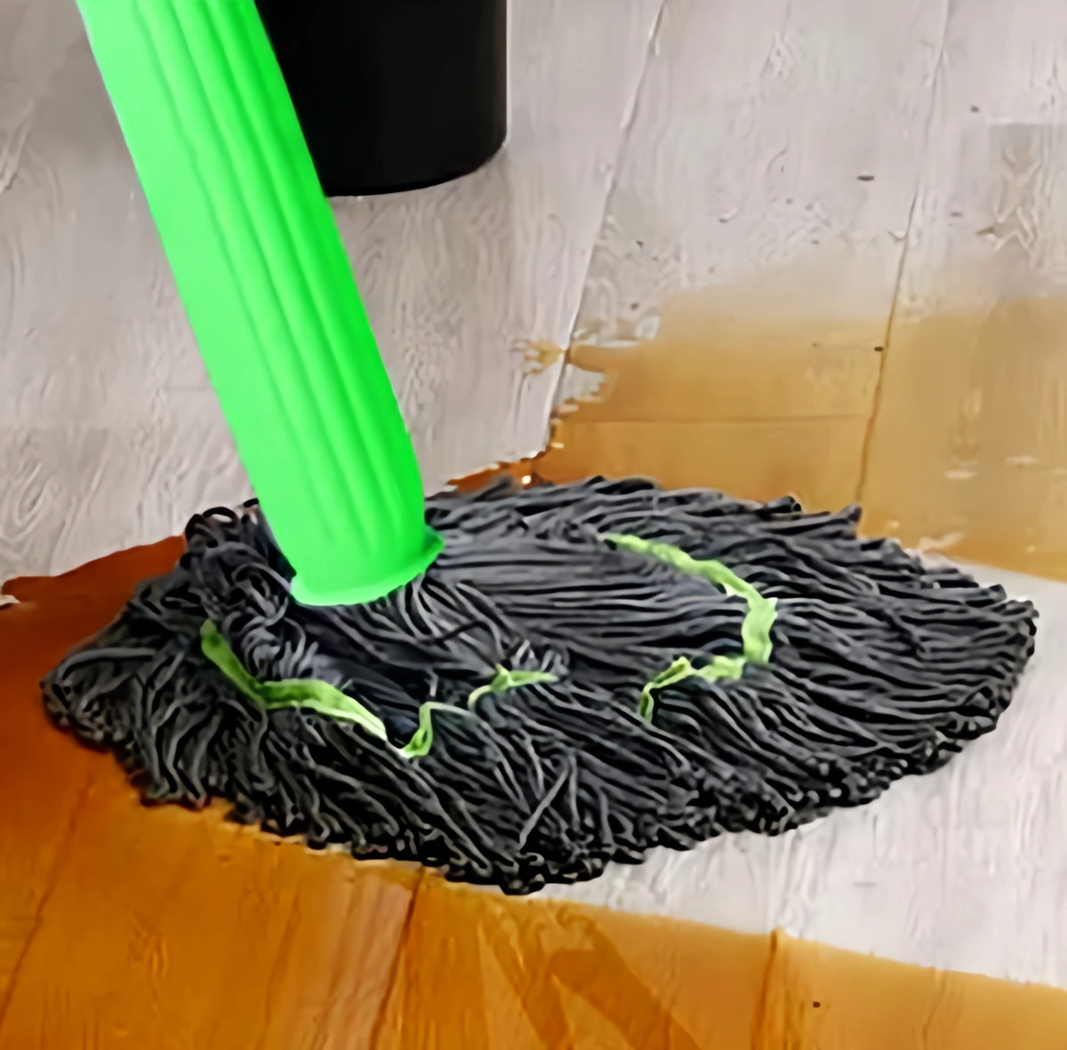 Green Twist 2-in-1 Dehydrated Floor Mop – Wet & Dry Microfiber Cleaning Mop
