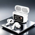 A9 Pro 2 Touchscreen TWS Earbuds – Smart LCD Charging Case Bluetooth 5.3 Headset