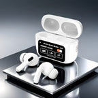 A9 Pro 2 Touchscreen TWS Earbuds – Smart LCD Charging Case Bluetooth 5.3 Headset