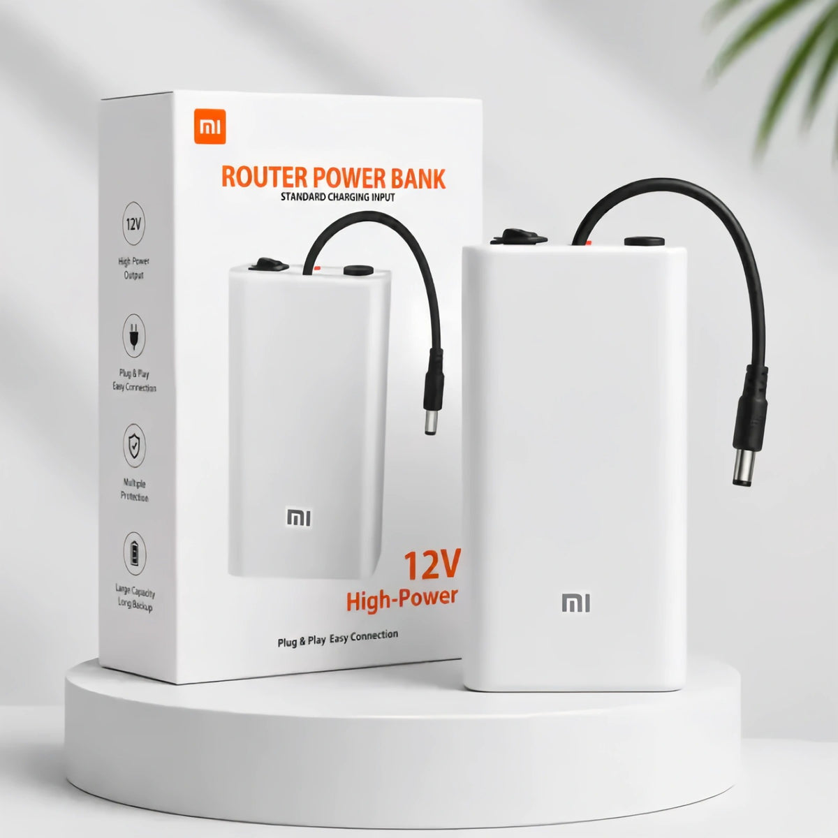 Mini Wi-Fi Router Power Bank – Uninterrupted Power Supply (UPS) Backup Battery