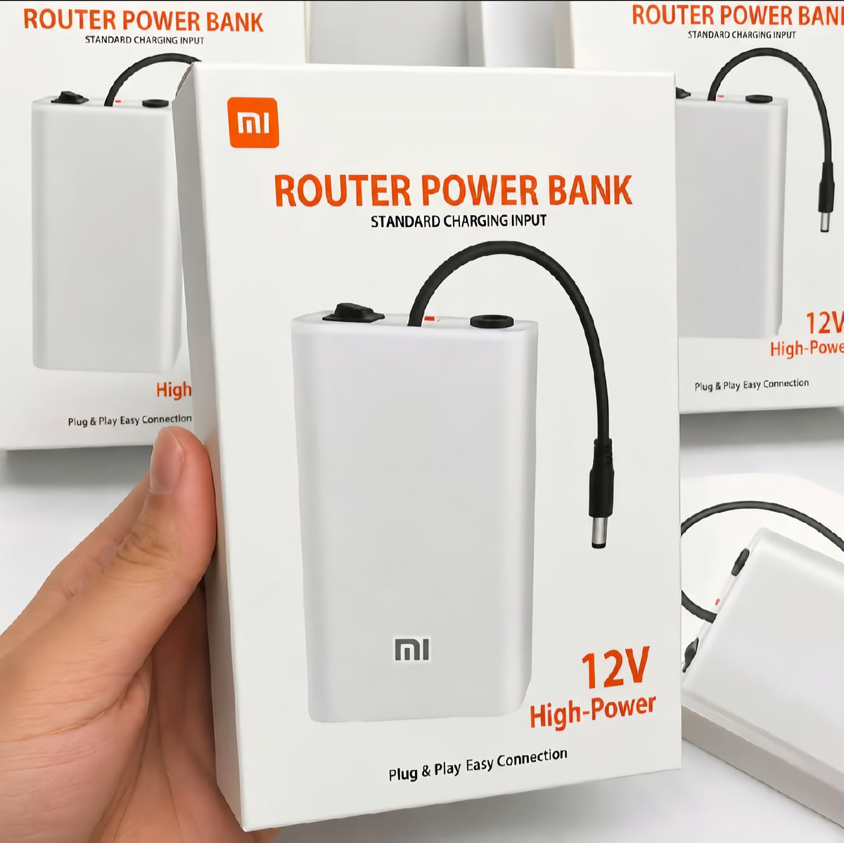 Mini Wi-Fi Router Power Bank – Uninterrupted Power Supply (UPS) Backup Battery
