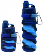 Creative 500ml Collapsible Silicone Travel Cup – Foldable Sports Water Bottle