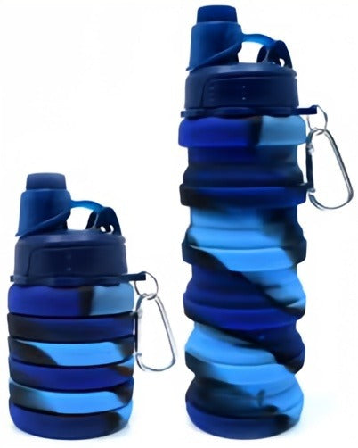 Creative 500ml Collapsible Silicone Travel Cup – Foldable Sports Water Bottle