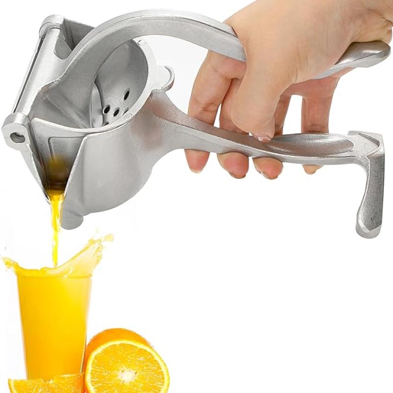 Heavy Duty Manual Fruit Juicer – Aluminum Alloy Hand Press Squeezer