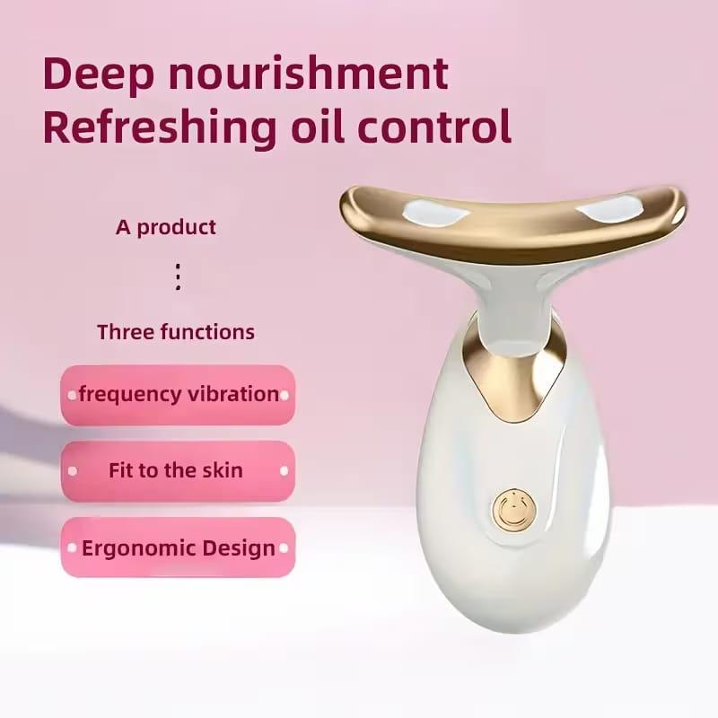 Vibrating Face & Neck Firming Tool – Anti-Aging Sonic Sculpting & Skin Tightening Device