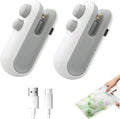 Mini Rechargeable Food Bag Sealer – Portable Heat Plastic Package Sealing Machine