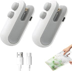 Mini Rechargeable Food Bag Sealer – Portable Heat Plastic Package Sealing Machine