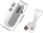 Mini Rechargeable Food Bag Sealer – Portable Heat Plastic Package Sealing Machine