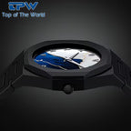 Arabic Aura Lightweight Fiber Watch – Trendy Numeric Calligraphy Wrist Watch