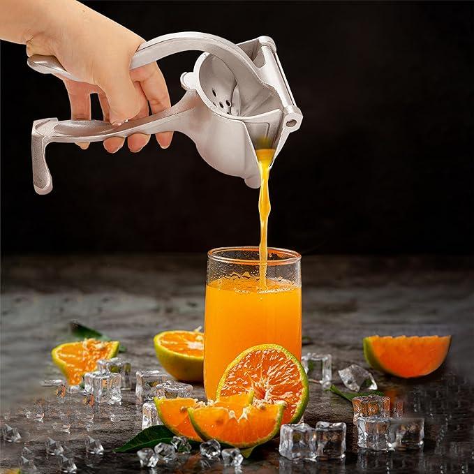 Heavy Duty Manual Fruit Juicer – Aluminum Alloy Hand Press Squeezer