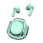 Air 39 Transparent TWS Wireless Earbuds – HD Call Bluetooth Gaming Headset with LED Display