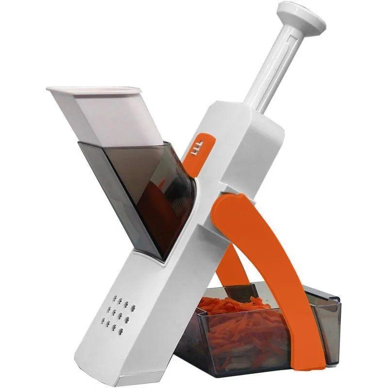 Safe Slicer Vegetable Cutter – Kitchen Julienne & Food Dicer Machine
