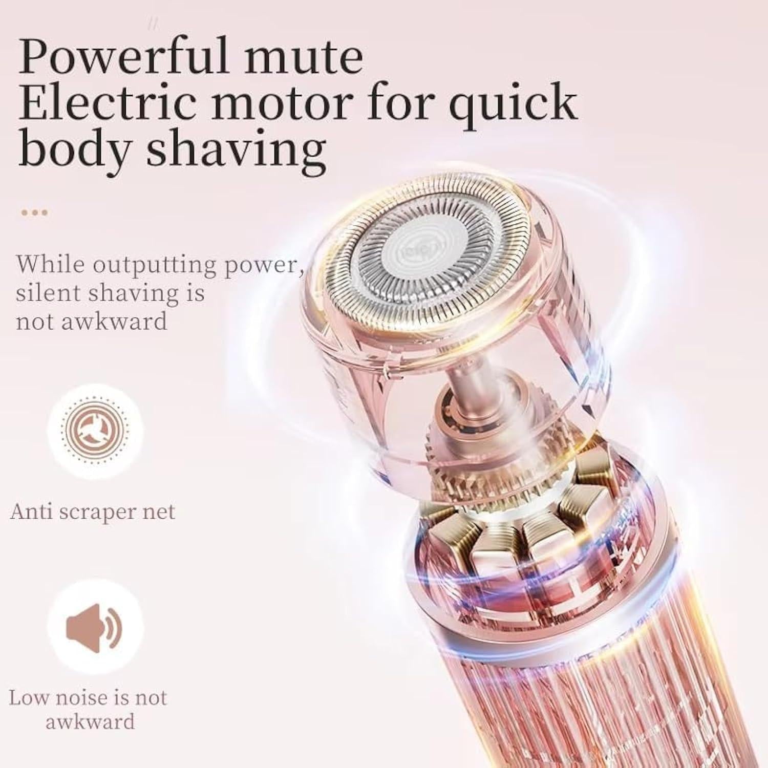 2-in-1 Dual Head Electric Lady Shaver & Bikini Trimmer – Painless Wet & Dry Hair Removal