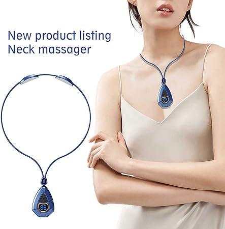 Smart Neck Massager EMS Plus – Electric Cervical Pulse & Heating Pain Relief