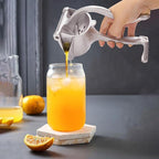 Heavy Duty Manual Fruit Juicer – Aluminum Alloy Hand Press Squeezer
