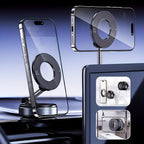 K007 Vacuum Suction Magnetic Car Phone Holder – 360° AR Swivel Dashboard Mount