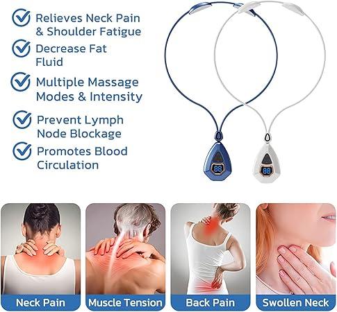 Smart Neck Massager EMS Plus – Electric Cervical Pulse & Heating Pain Relief