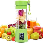 Portable USB Mini Fruit Bottle Juicer – 380ml Travel Smoothie Blender