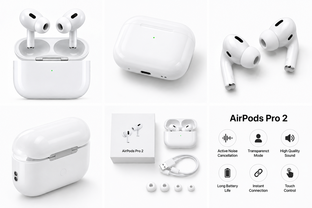 AirPods Pro 2 Premium Edition – High Fidelity Wireless Bluetooth Earbuds