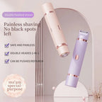 2-in-1 Dual Head Electric Lady Shaver & Bikini Trimmer – Painless Wet & Dry Hair Removal