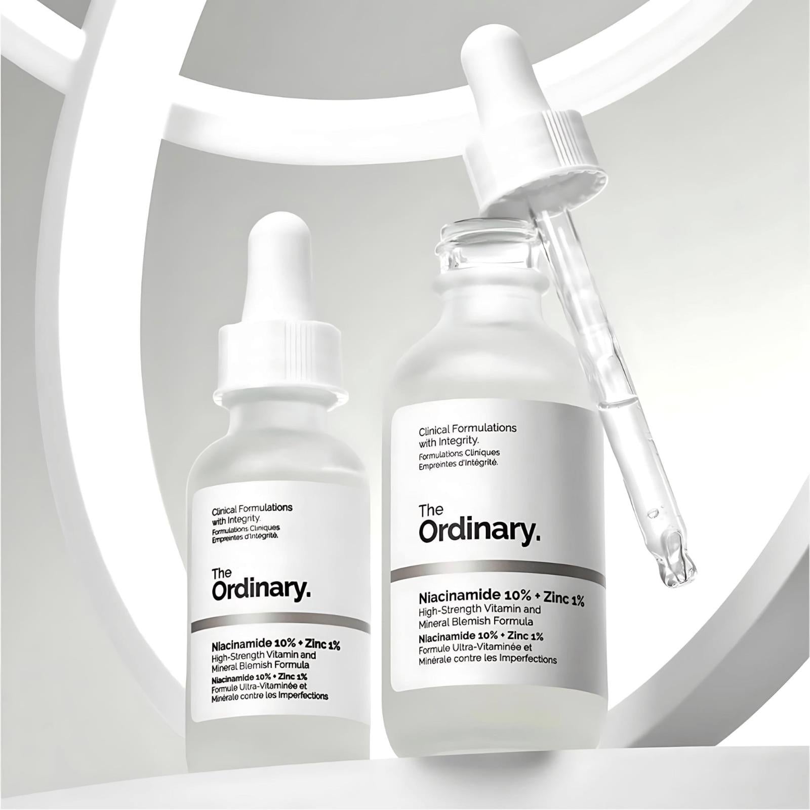 The Ordinary Niacinamide 10% + Zinc 1% Serum – Oil Control & Pore Refining Formula (30ml)