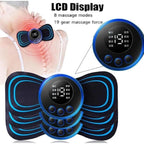 2-in-1 Ultimate EMS Body Recovery Combo – Smart Foot Massager Mat + Mini Butterfly Patch