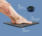 2-in-1 Ultimate EMS Body Recovery Combo – Smart Foot Massager Mat + Mini Butterfly Patch