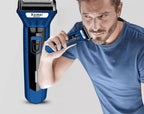 Kemei KM-6332 3-in-1 Rechargeable Electric Shaver & Men's Grooming Kit