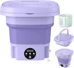 Home.Co- Foldable Mini Washing Machine - With Spin Dryer