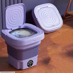 Home.Co- Foldable Mini Washing Machine - With Spin Dryer