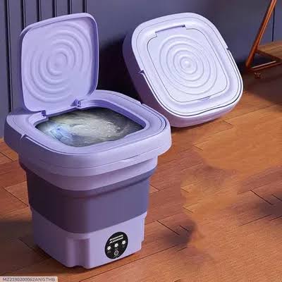 Home.Co- Foldable Mini Washing Machine - With Spin Dryer