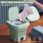 Home.Co- Foldable Mini Washing Machine - With Spin Dryer