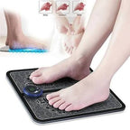 2-in-1 Ultimate EMS Body Recovery Combo – Smart Foot Massager Mat + Mini Butterfly Patch